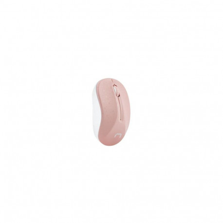 Natec Mouse, Toucan, Wireless, 1600 DPI, Optical, Pink-White