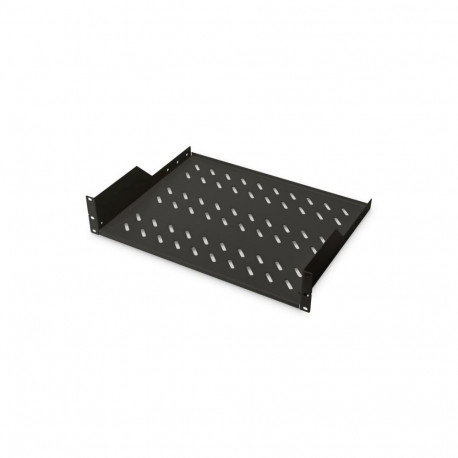 Digitus 2U Fixed Shelf for Racks DN-19 TRAY-2-SW Black