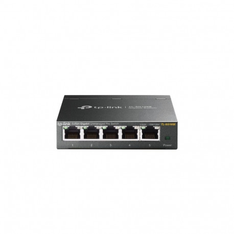 TP-Link Switch TL-SG105E Web managed, Wall mountable, 1 Gbps (RJ-45) ports quantity 5, Power supply 