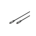 Digitus TOSLINK CABLE M/M, Digital Audio DB-510510-030-S 3 m, Black
