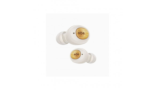 Marley True Wireless Earbuds Champion Built-in microphone, Bluetooth, In-ear, Cream