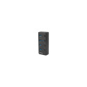 Natec USB 3.0 HUB, Mantis 2, 4-Port, On/Off with AC Adapter