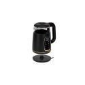 AD 1305 black gold Czajnik elektryczny szklany led z regulacją temperatury 1,7l