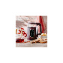AD 1305 burgundia klaasist led elektriline veekeetja reguleeritava temperatuuriga 1,7l