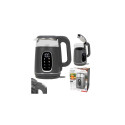 AD 1305 grey Czajnik elektryczny szklany led z regulacją temperatury 1,7l