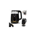 AD 1305 black gold Czajnik elektryczny szklany led z regulacją temperatury 1,7l