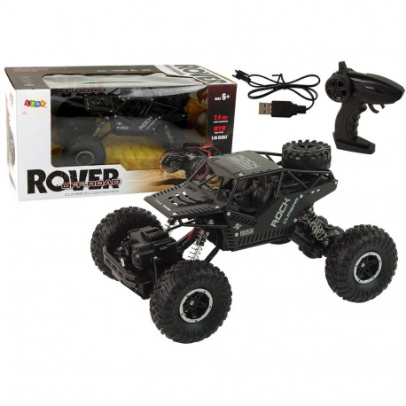 RC Rover 1:16 auto must kaugjuhitav puldiga