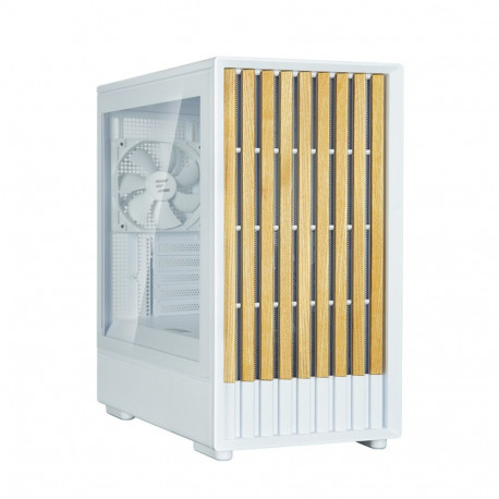 Zalman P10 NAMU, mATX Mini Tower PC Case, 3 x 120 mm Fans, White