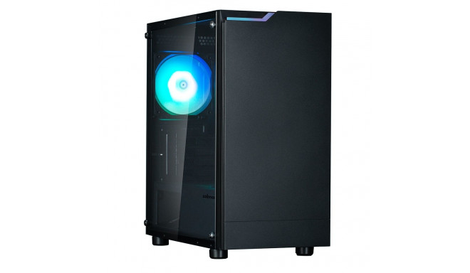 Zalman T4 Plus Black  Mini Tower Case, 120mm ARGB Fan x1