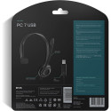 Sennheiser PC 7 USB Headset For Internet Communication And E-learning Black
