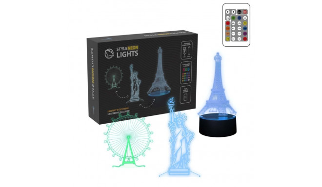Manta SNL125RGB LED lamp Light decoration Buildings RGB 3D