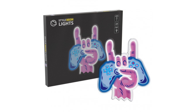 Manta SNL109MT Style Neon Lights HAND WITH GAMEPAD