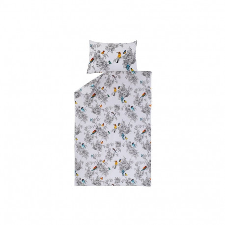 BED COV SET Bird Wilde SATEEN 140x200CM
