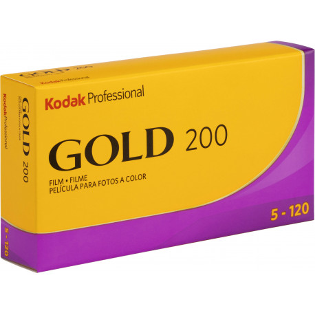Kodak film Gold 200-120x5 (expired)