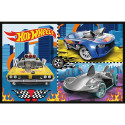 TREFL HOT WHEELS puslede komplekt Mänguautod, 2x70 osa