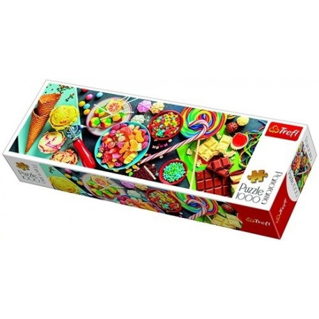 TREFL panoramic puzzle Sweets 1000 pcs