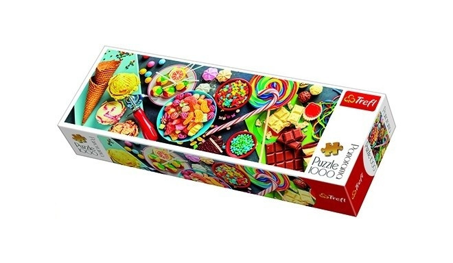 TREFL panoramic puzzle Sweets 1000 pcs