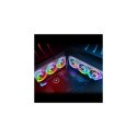 "120mm Thermaltake SWAFAN EX12 RGB PC Cooling Fan White TT Premium Edition 3 Pack"