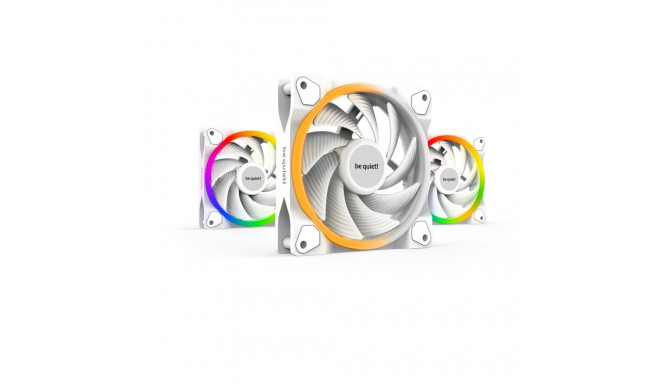 "120mm be quiet! LIGHT WINGS White PWM high-speed Triple-Pack"