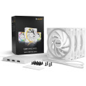 "120mm be quiet! LIGHT WINGS White PWM high-speed Triple-Pack"