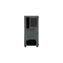 "ATX CMT212A FSP Mid Tower/Tempered Glass side panel/2xUSB3.0/USB2.0/HD Audio/4x120mm fan/Black"