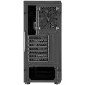 "ATX CMT340 FSP Plus Mid tower/Tempered Glass side panel/2xUSB 3.0/HD Audio/ARGB/4x120mm fan/Black"