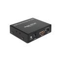 "DELOCK Adapter HDMI zu HDMI + Audio Extractor 4K"