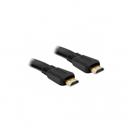 "DELOCK Kabel HDMI A-A St/St flach 1.0m"