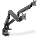 "Tischhalterung für 2 Monitore 2x 35"" 2x 15KG DIGITUS schwarz Gasdruckfeder DA-90427"