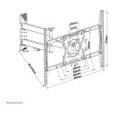 "Neomounts FPMA-W460BLACK Wandhalter mit drei Drehpunkten für Flachbild-Fernseher bis 70"" (178 cm)"