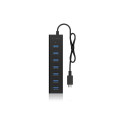 "ICY BOX IB-HUB1700-C3 USB-C HUB 7-Port 7xUSB 3.0"