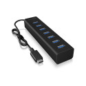 "ICY BOX IB-HUB1700-C3 USB-C HUB 7-Port 7xUSB 3.0"