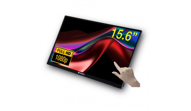 "Verbatim PMT-15 Portable Touchscreen Monitor 15.6"" FullHD"