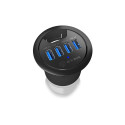 "HUB Tisch-Hub 4x USB 3.0 Type-A ICY BOX"