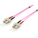 "Equip LWL Patchkabel SC->SC 10.00m Multimode Duplex OM4 vi Polybeutel"
