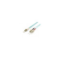 "Equip LWL Patchkabel LC->SC 15.00m Multimode Duplex OM3 turq Polybeutel"