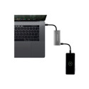 Axagon HMC-4G2 USB 3.2 Gen 2 Type-C USB 3.2 Gen 2 Type-A USB 3.2 Gen 2 Type-C 10000 Mbit/s metall
