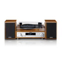 Lenco HiFi komplekt vinüülplaadimängija/DAB+/FM/BT/USB puidust