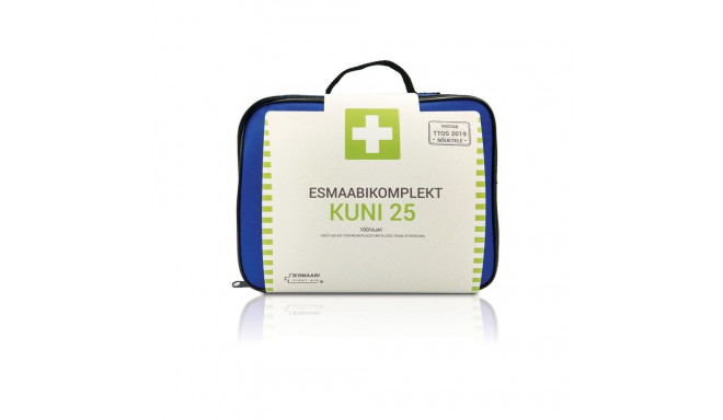 First aid kit for a business client in a zippered case (for 25)