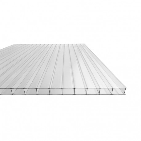 Piece of greenhouse multiwall sheet / clear polycarbonate 1050x2000mm - 4mm, 9pcs.