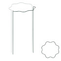 Lainerõnga tugi taimedele 1/2 ratas, läbimõõt 30 cm / kõrgus 115 cm