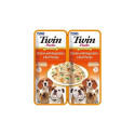 INABA Dog Twin kana köögiviljade ja veiselihaga puljongis koeramaius 2x40g