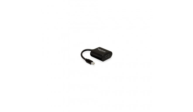 Adapter miniDisplayPort pistik > HDMI pesa 12cm, must