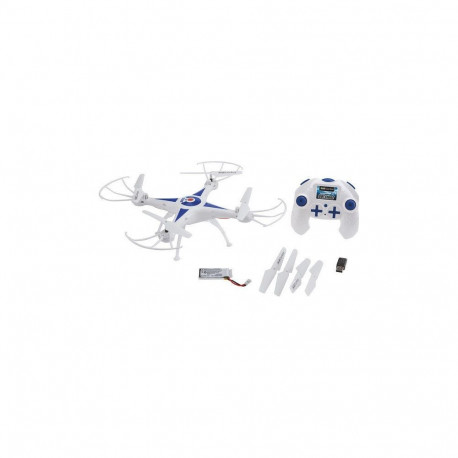 Quadrocopter GO! STUNT (weiß/blau)