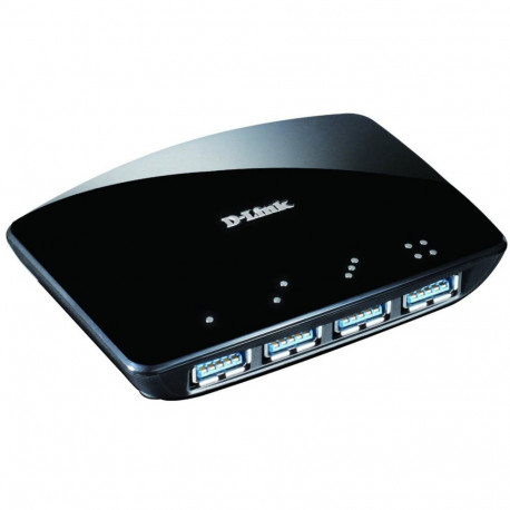 D-Link 4-Port USB 3.0 Hub Active with power adapter