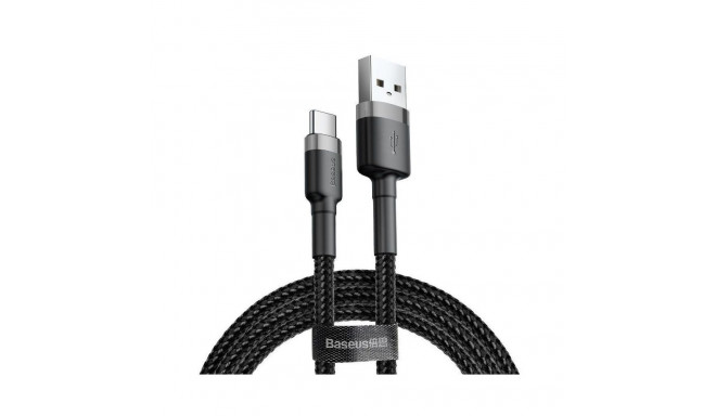 Baseus Baseus Cafule cable USB-C 3A 0.5m (Gray+Black)