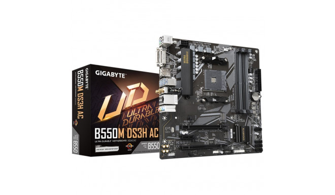 Gigabyte GIGABYTE B550M DS3H AC AM4 DDR4