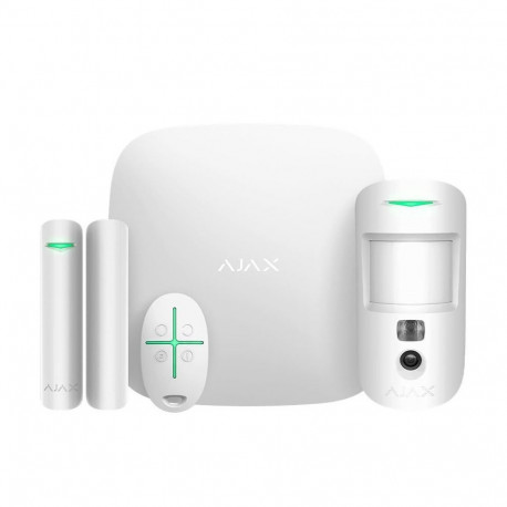 AJAX ALARM SECURITY STARTERKIT CAM/WHITE 38172