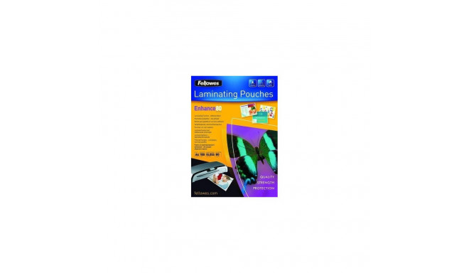 Fellowes LAMINATOR POUCH ADHESIVE BACK/A4 80 100PCS 5302202