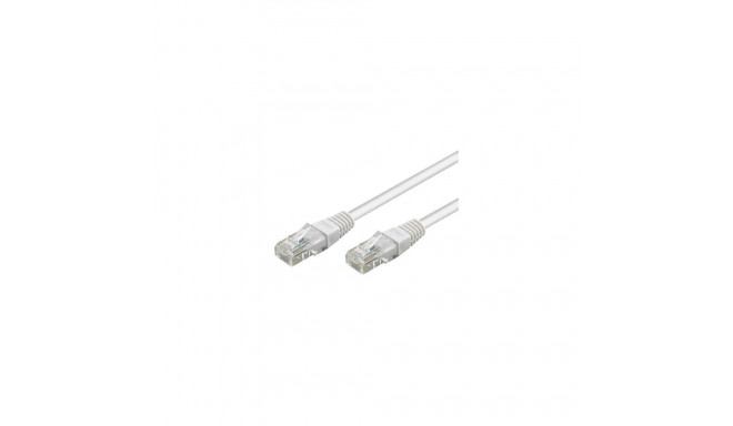 Goobay Patch Cable | 68638 CAT 6 U/UTP | PVC AWG 24/7 | Cable length: 7.5 m | White